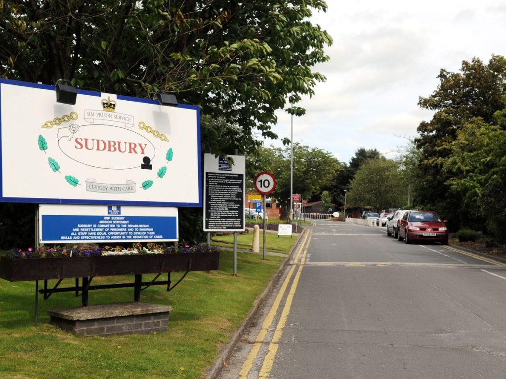 Image of entrance to Sudbury Prison